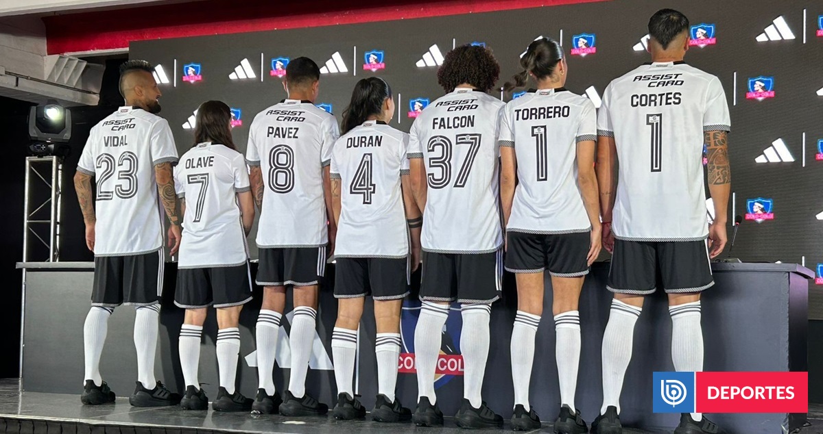 Colo Colo presentó su nueva camiseta para 2024 Hitos de la historia